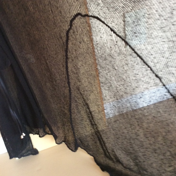 Tricotto loose knit long cardigan with hood & half zipper | Size XL * - Picture 11 of 16